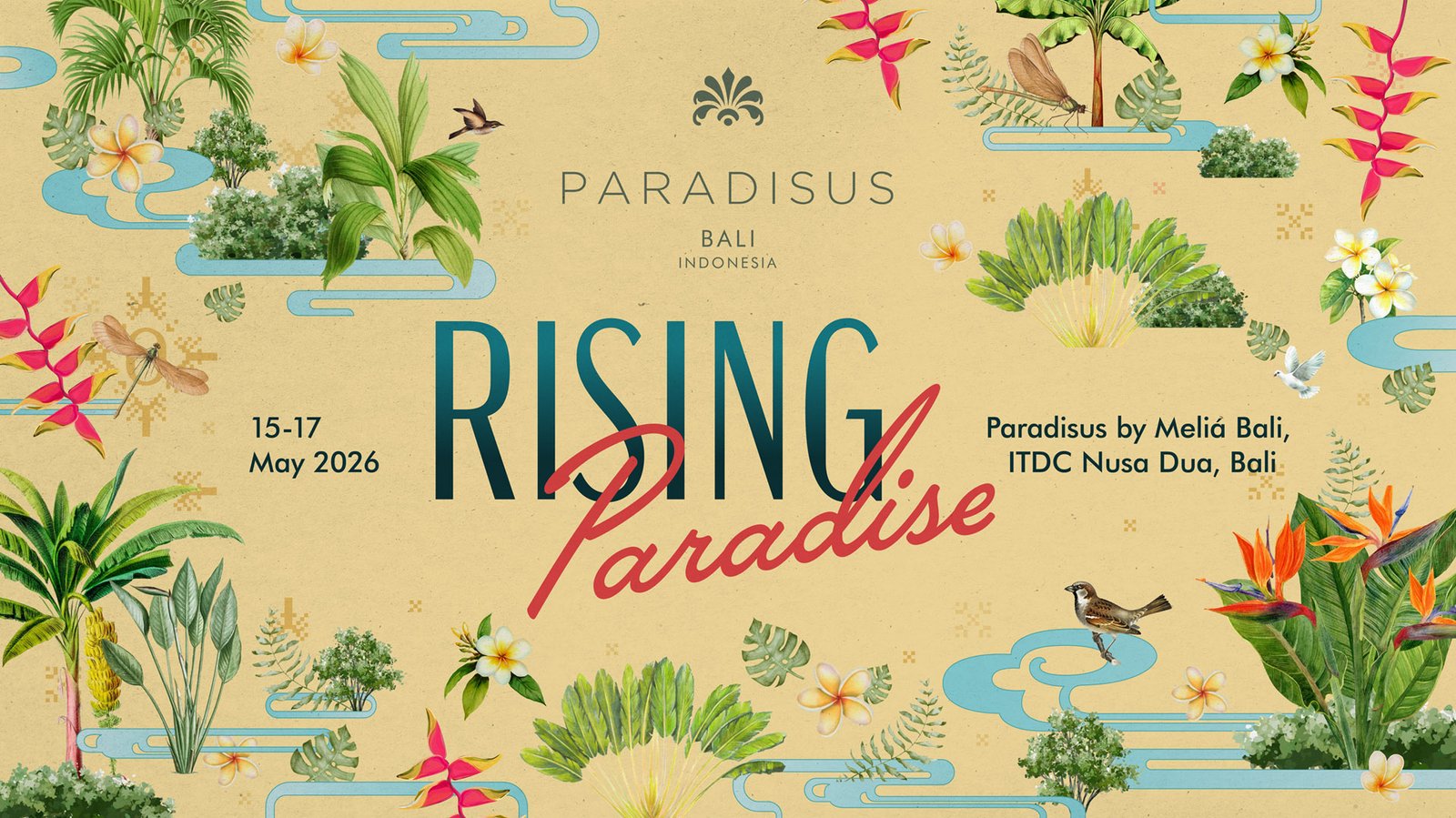 Rising Paradise banner